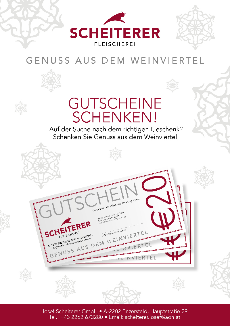 Gutscheine: Genuss verschenken